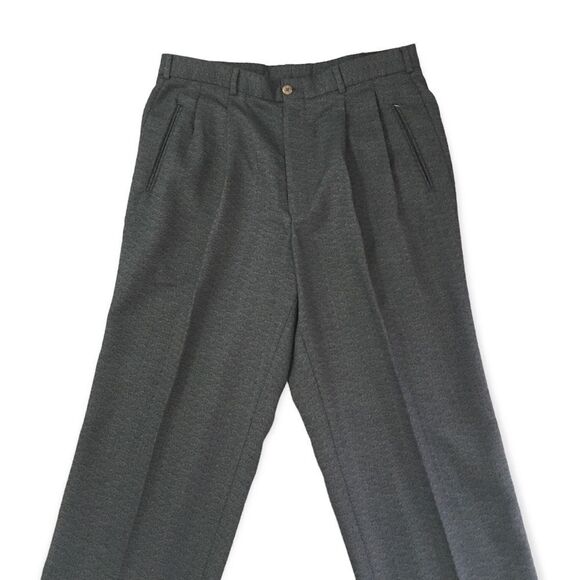 🔃Perry Ellis Men’s Dark Gray Dress Pants - Picture 3 of 7